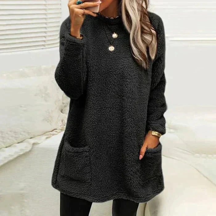 Cozy Haven™ | Women's Warm Knit Sweater | Soft Fabric, Relaxed Fit & Breathable Design