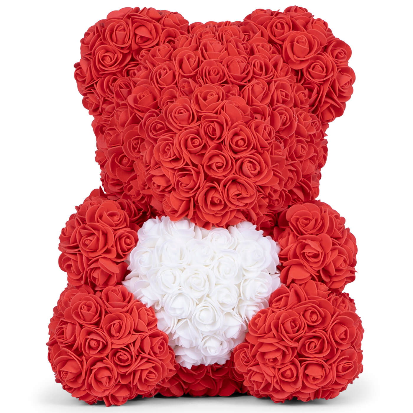 Rose Flower Teddy Bear | Valentine’s Day | Gift Box Included