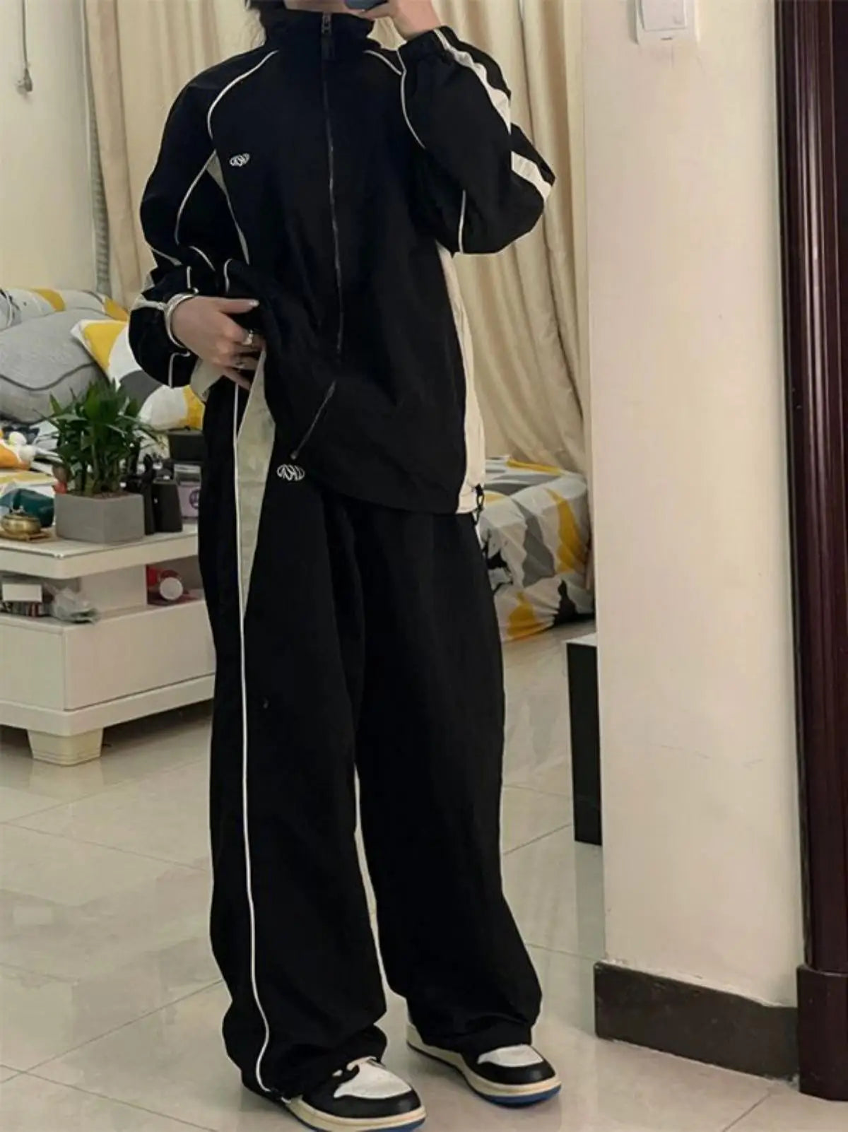 Cargo Breeze™ | Women's Wide Leg Cargo Pants | Elastic Waist, Drawstring Design, Y2K Style, Comfortable Fit