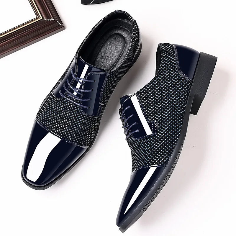 Lace-Up Victor™ | Men's Formal Shoes | Genuine Leather, Classic Design & Comfortable Fit
