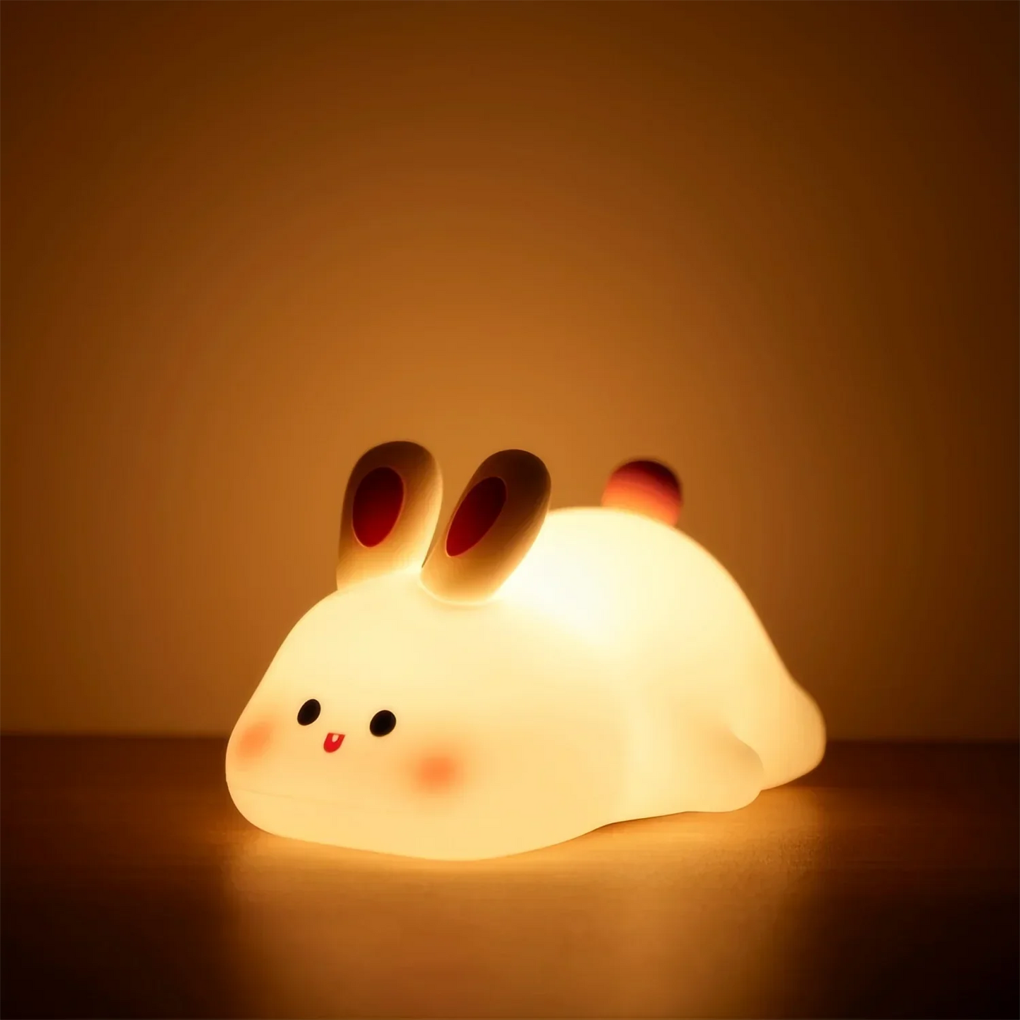 LED Silicone Night Light - Cute Animal Shape for Kids' Bedroom, Nursery, and Playroom Decor
