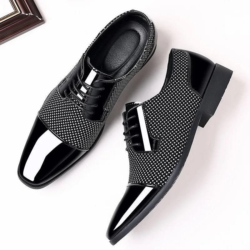 Lace-Up Victor™ | Men's Formal Shoes | Genuine Leather, Classic Design & Comfortable Fit