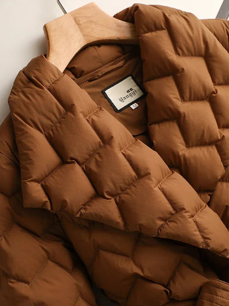 Aurelia Vogue™ | Women's Down Jacket | Lightweight, Belted Design, Warm Insulation & Stylish Fit