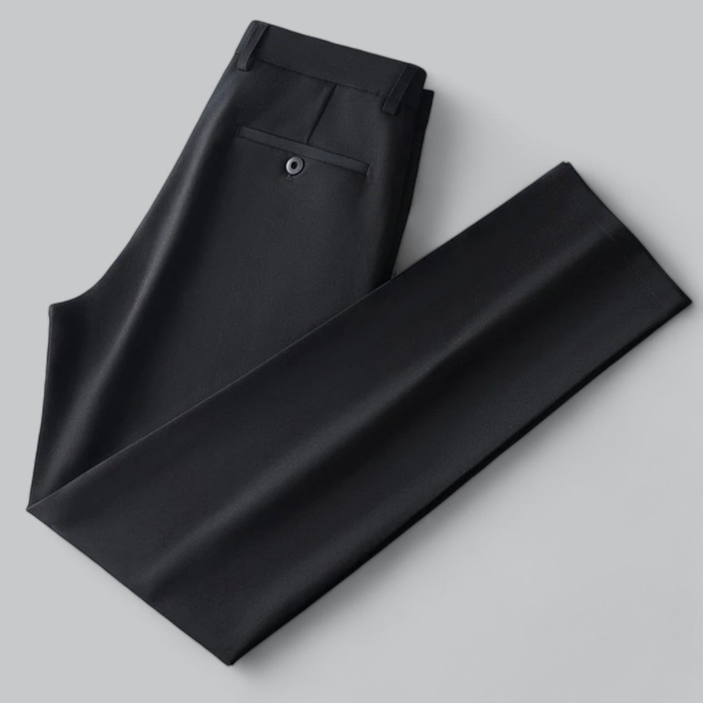 Men's Formal Chino Trousers | Stretch Fabric, Slim-Fit Design, Comfortable & Breathable