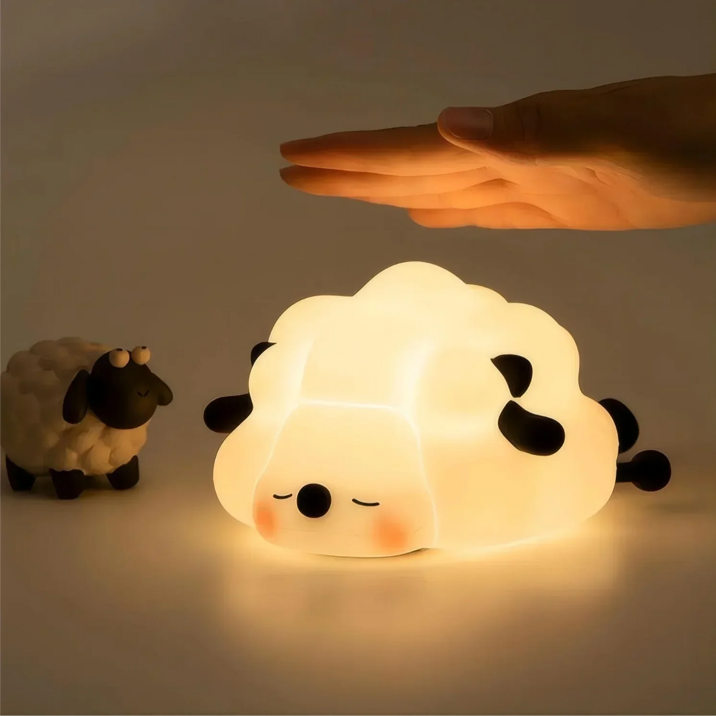 LED Silicone Night Light - Cute Animal Shape for Kids' Bedroom, Nursery, and Playroom Decor