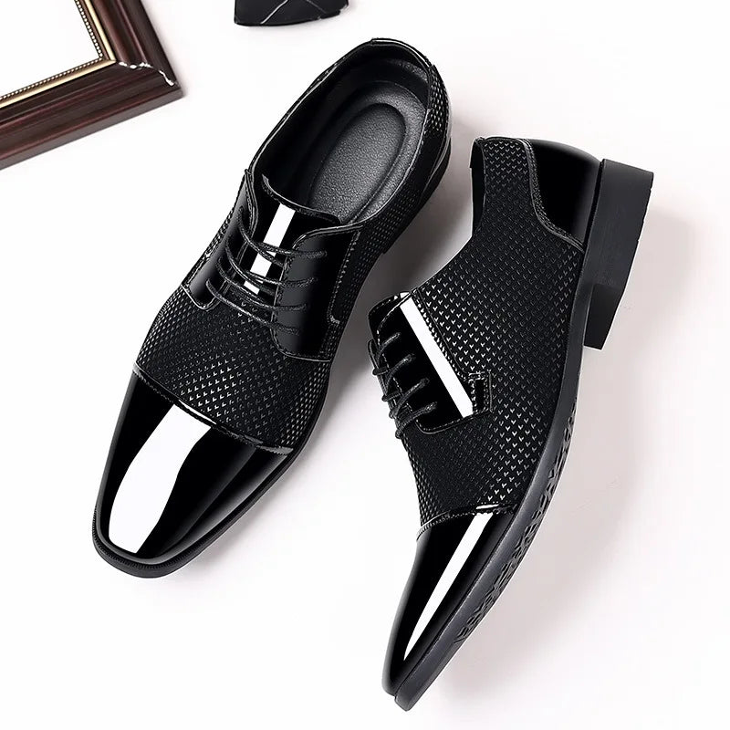 Lace-Up Victor™ | Men's Formal Shoes | Genuine Leather, Classic Design & Comfortable Fit