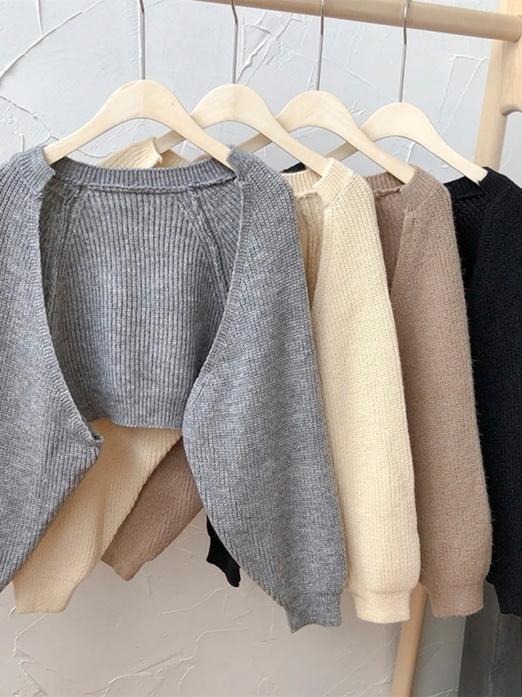 Cardigan Lira™ | Women's Knitted Poncho | Summer Lightweight, Vintage-Inspired, Minimalist Design