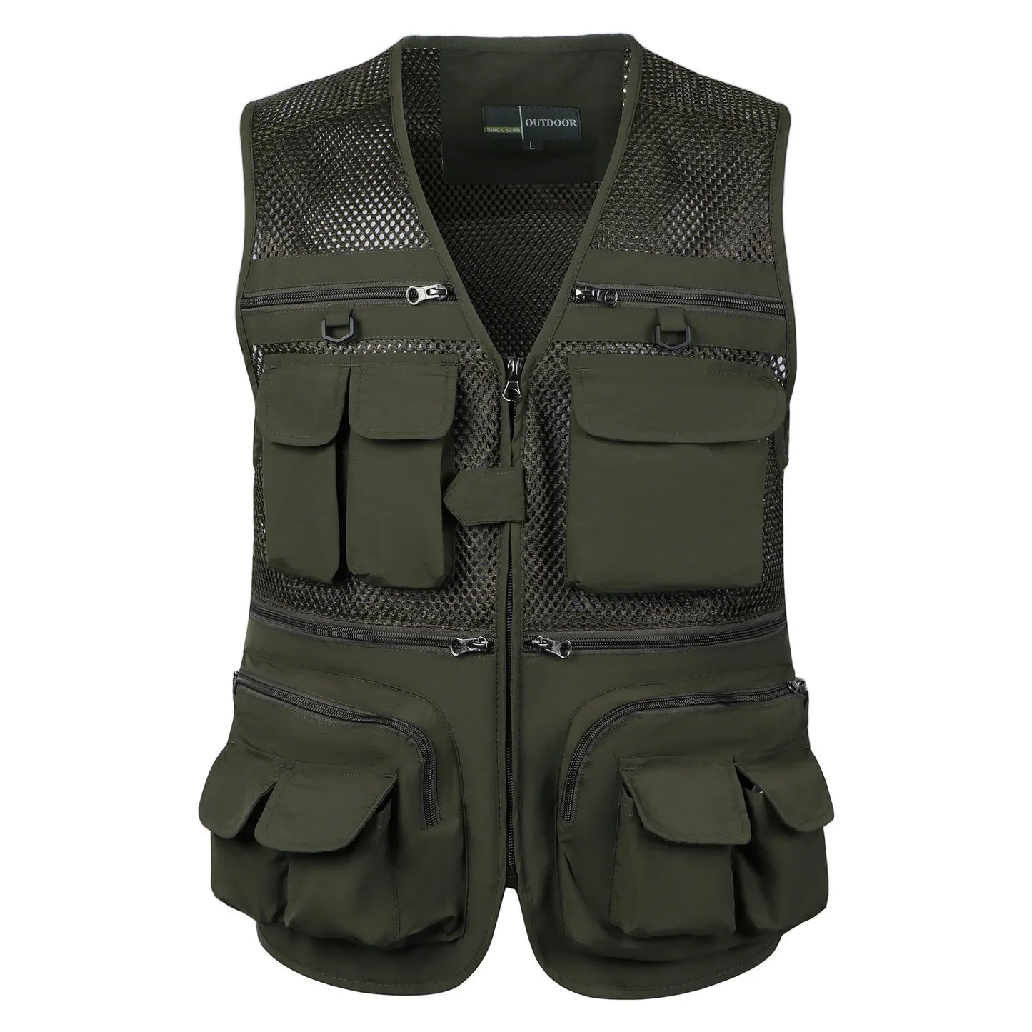 Tactical Edge™ | Men's Tactical Vest | Multi-Pocket Design, Durable Fabric & Adjustable Fit