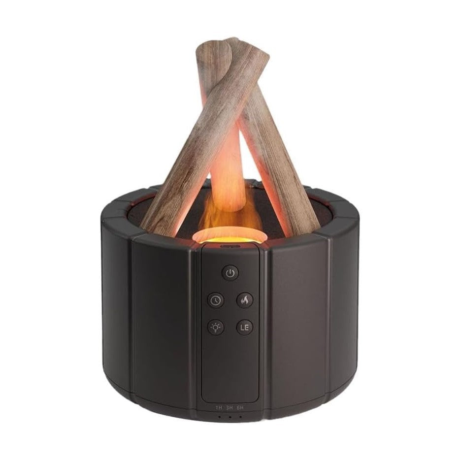 7 Color Cozy Campfire Design Humidifier for Home & Office – Decorative Healthfire Aroma Diffuser with LED Light
