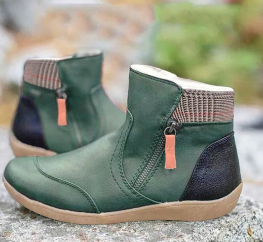 OrthoGuard™ | Men's Waterproof Leather Boots | Orthopedic Support, Durable Construction & Slip-Resistant Sole