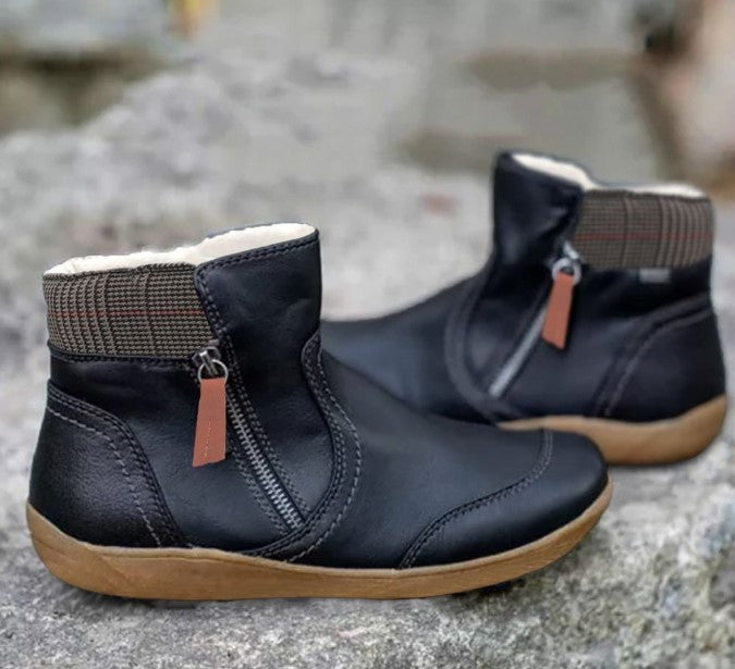 OrthoGuard™ | Men's Waterproof Leather Boots | Orthopedic Support, Durable Construction & Slip-Resistant Sole