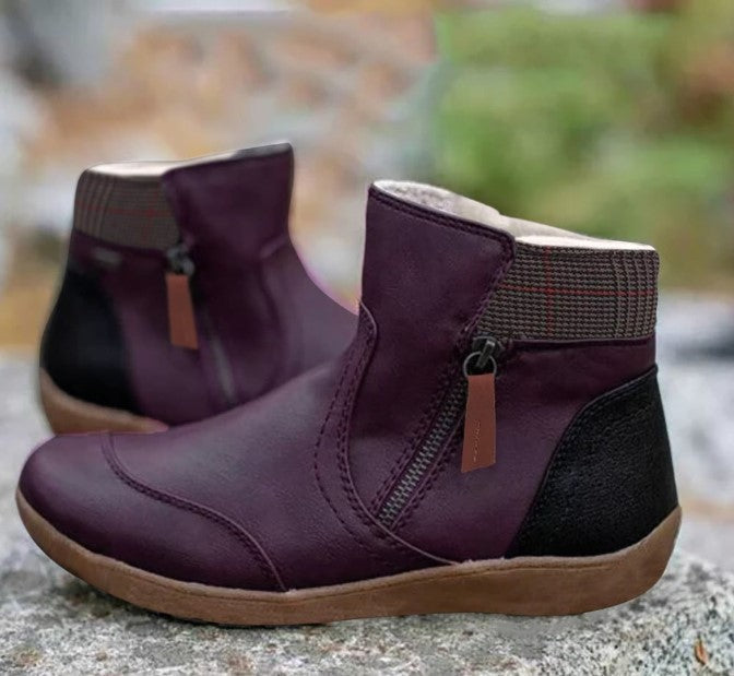 OrthoGuard™ | Men's Waterproof Leather Boots | Orthopedic Support, Durable Construction & Slip-Resistant Sole