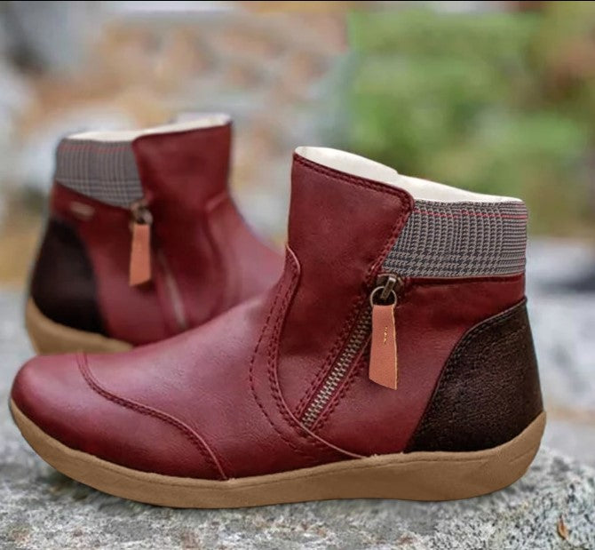 OrthoGuard™ | Men's Waterproof Leather Boots | Orthopedic Support, Durable Construction & Slip-Resistant Sole