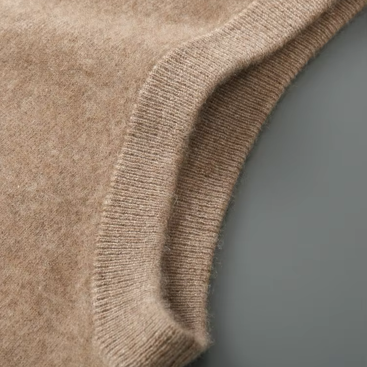Classic Cashmere V-Neck Sweater Vest | Knitted Pullover for Men | Soft, Lightweight, and Warm Layering Option