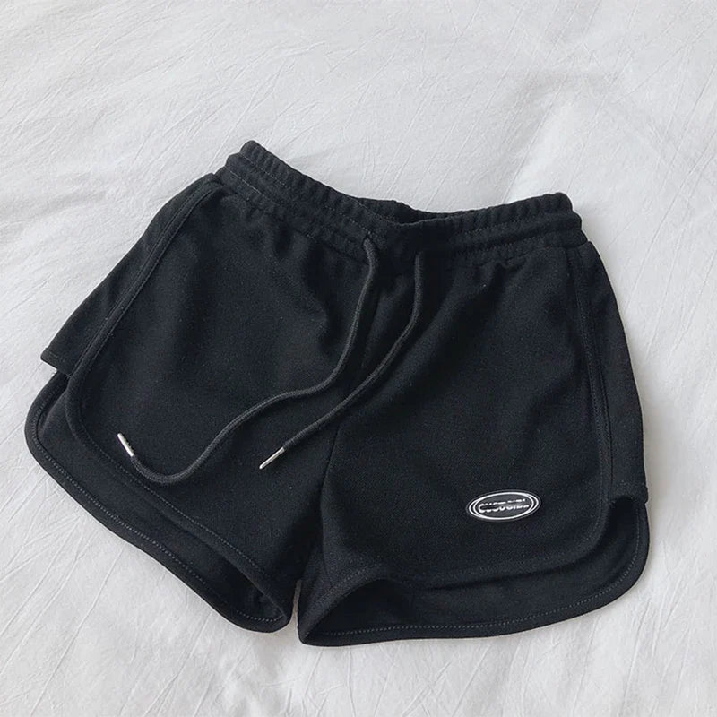 Sporty Aline™ | Women's High-Waisted Casual Shorts | Lightweight, Drawstring Design for Yoga & Running