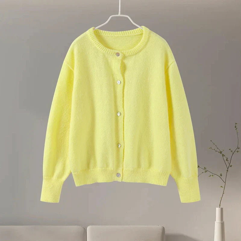 Cardigan Elise™ | Women's Lightweight Cardigan | Soft Knit, Open Front Design & Versatile Layering Option