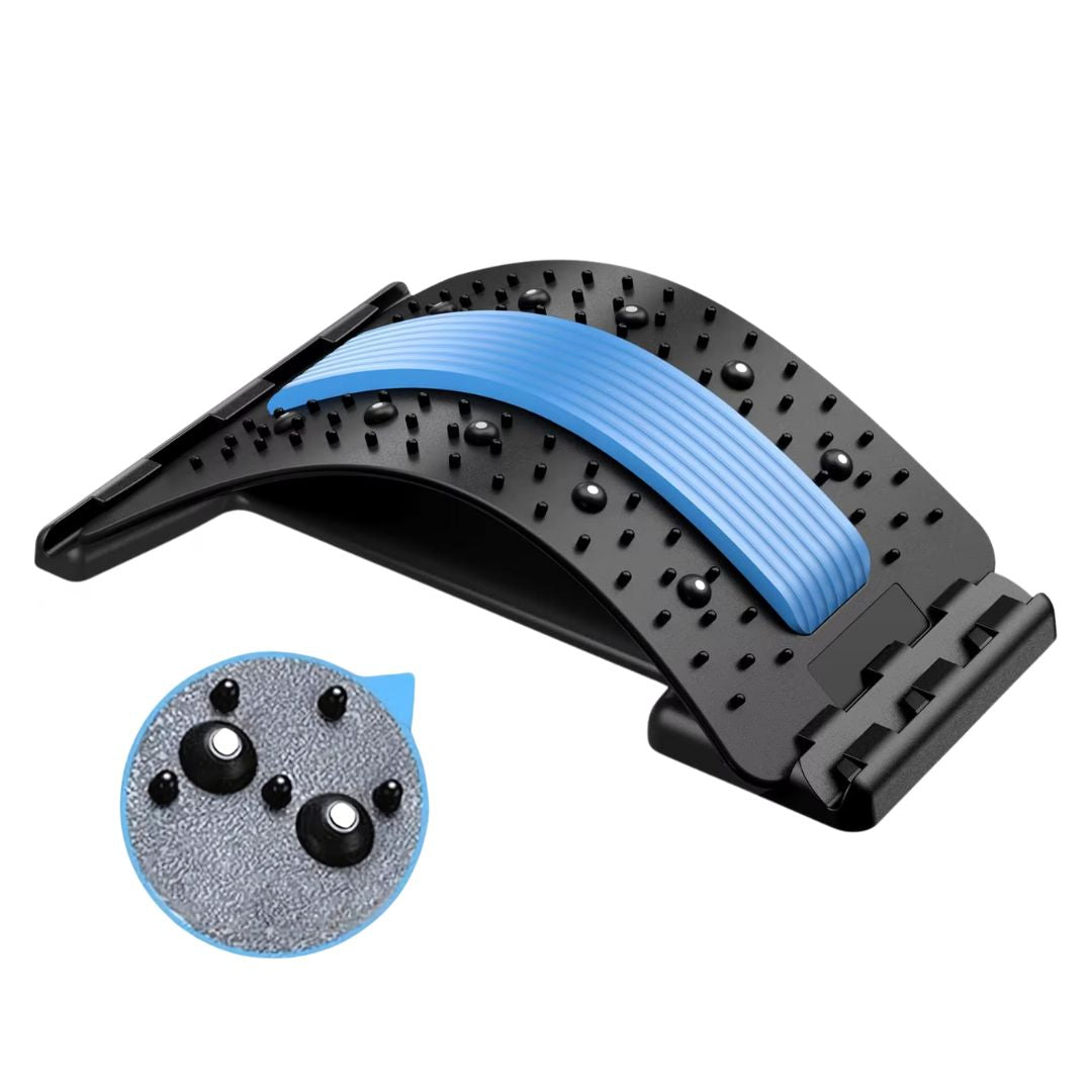 Orthopedic Back Stretcher for Posture Correction & Pain Relief – Sciatica, Herniated Disc, Chronic Back Pain Support