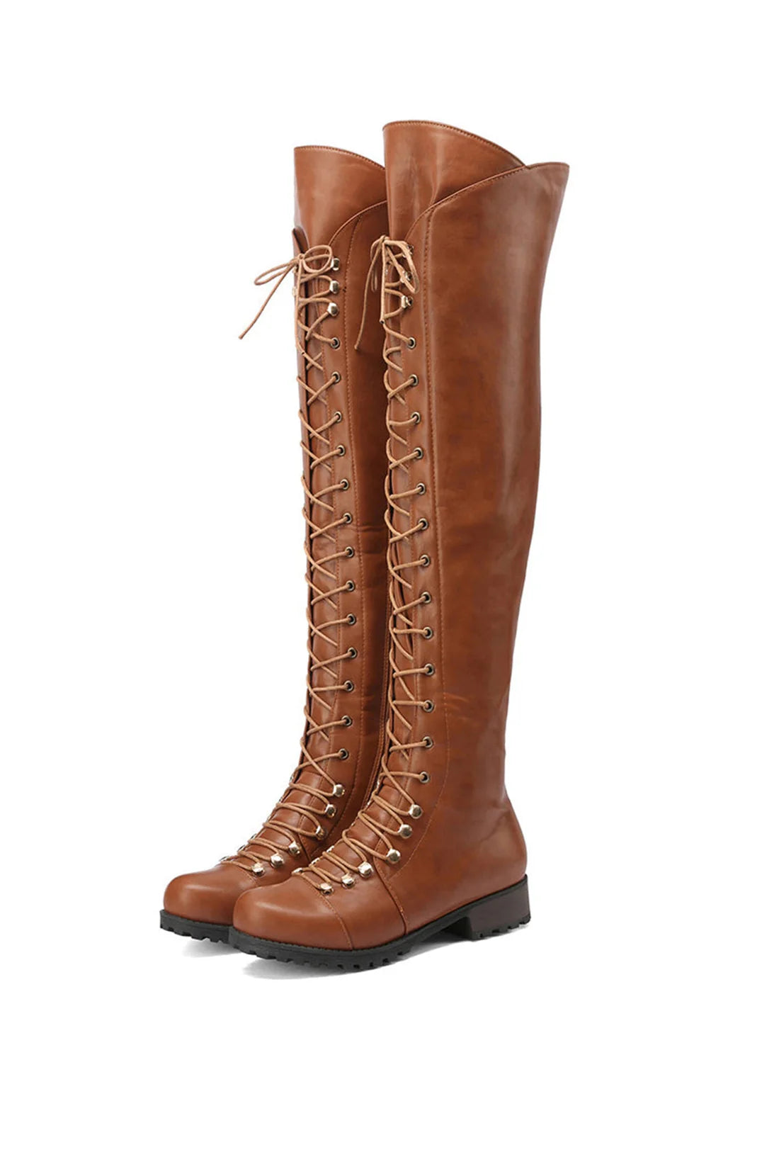 Boots Noir™ | Women's Over The Knee Leather Boots | Genuine Leather, Stylish Design & Comfortable Fit