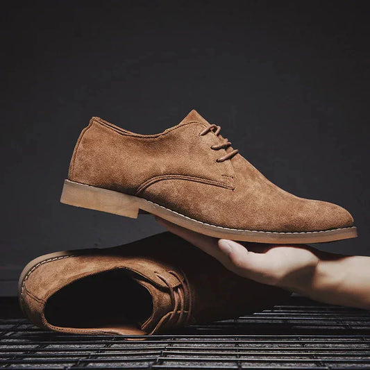 Suede Robert™ | Men's Suede Shoes | Soft Material, Slip-On Design & Comfortable Fit
