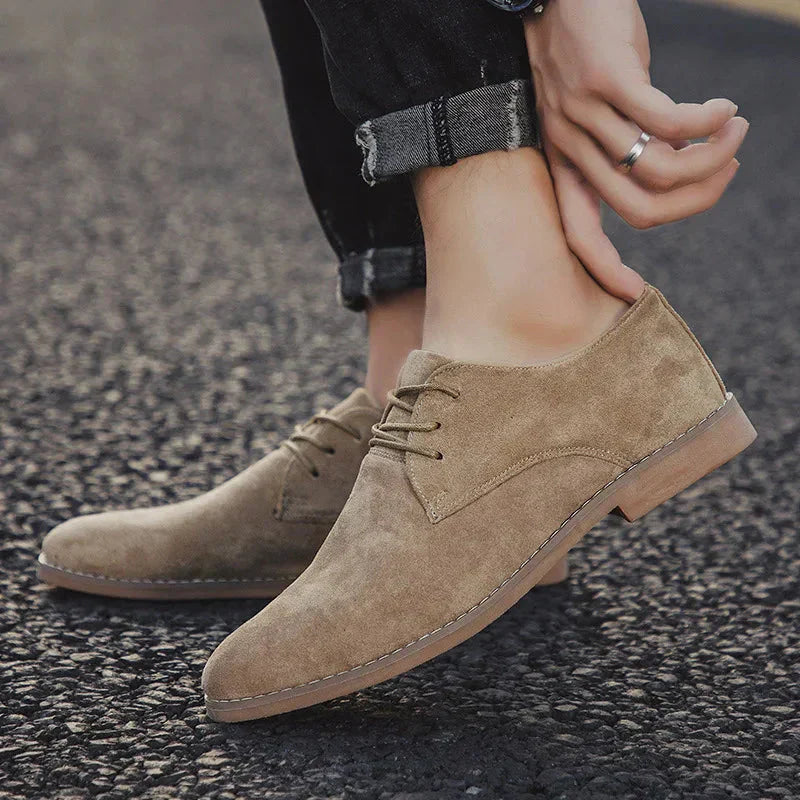 Suede Robert™ | Men's Suede Shoes | Soft Material, Slip-On Design & Comfortable Fit