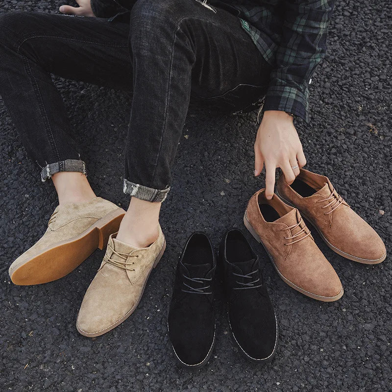 Suede Robert™ | Men's Suede Shoes | Soft Material, Slip-On Design & Comfortable Fit