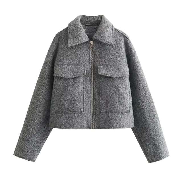 Jacket Elise™ | Women's Warm Button-Down Jacket | Soft Fabric, Stylish Design & Cozy Fit