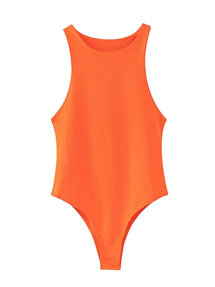 Bodycon Aura™ | Women's Summer Bodysuit | Solid Color, Slim Fit, Casual Style, Available in 8 Colors