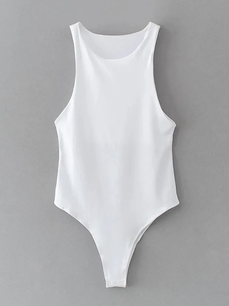 Bodycon Aura™ | Women's Summer Bodysuit | Solid Color, Slim Fit, Casual Style, Available in 8 Colors