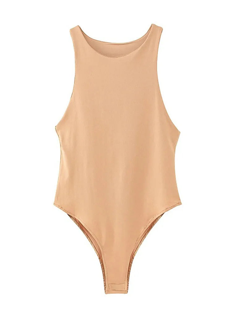 Bodycon Aura™ | Women's Summer Bodysuit | Solid Color, Slim Fit, Casual Style, Available in 8 Colors