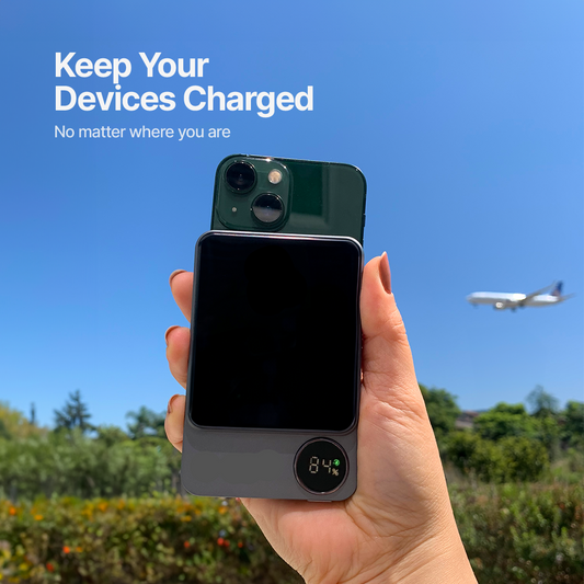 Ultra Thin Power Bank 20W | Magnetic Wireless Charging | Magnetic Power Bank