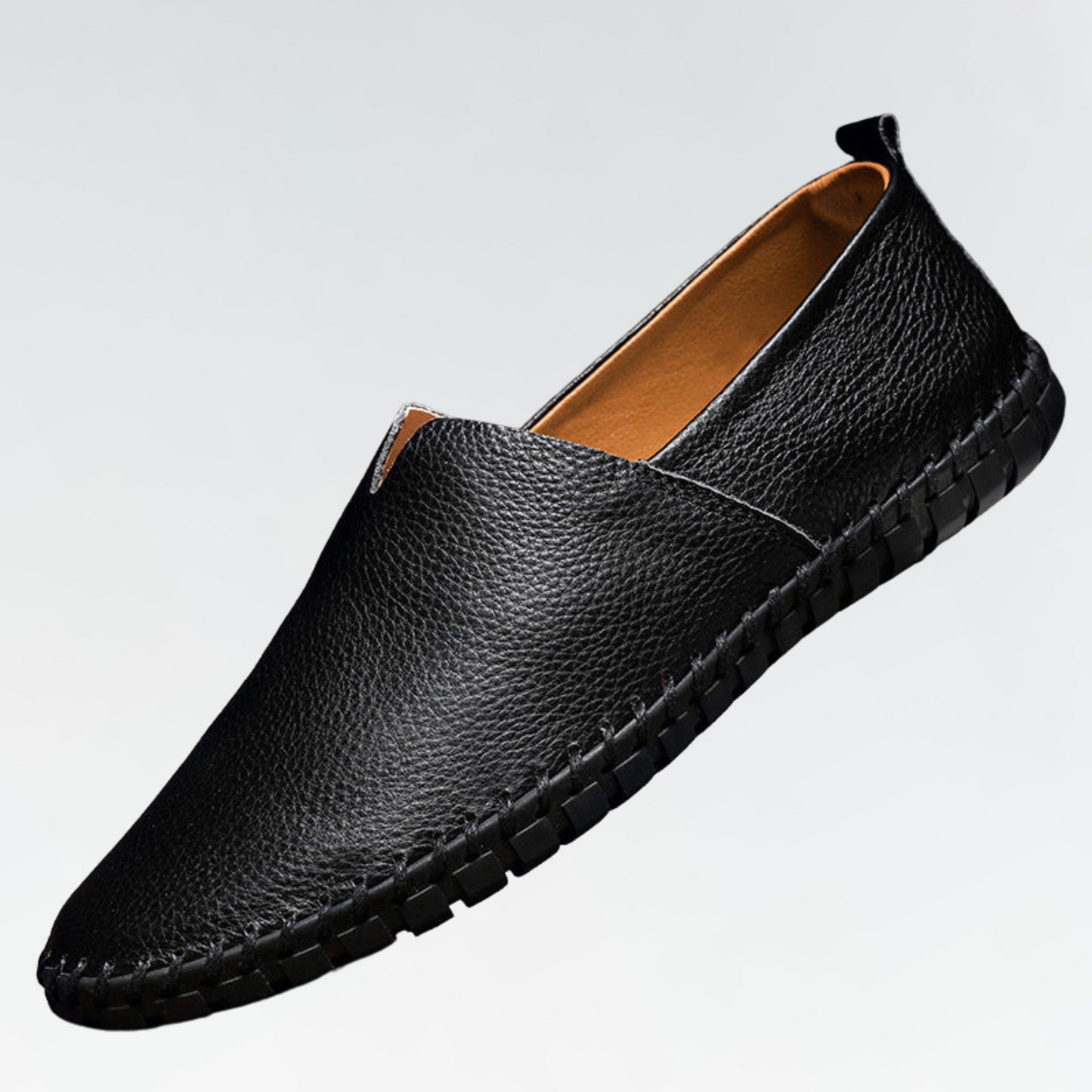 LuxeStride™ | Men's Genuine Leather Slip-On Loafers | Comfortable, Durable, and Stylish Design