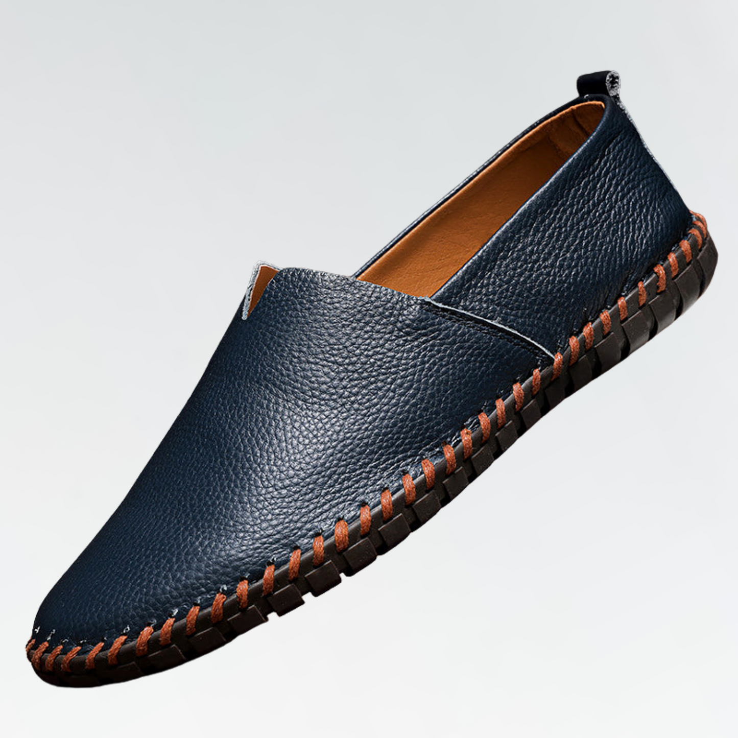 LuxeStride™ | Men's Genuine Leather Slip-On Loafers | Comfortable, Durable, and Stylish Design