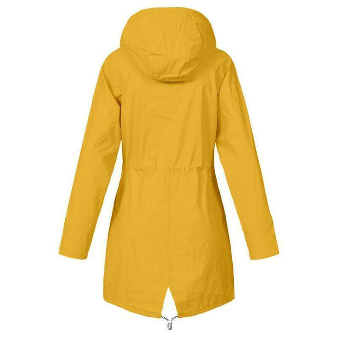 RainGuard™ | Women's Classic Raincoat | Waterproof, Lightweight Design & Adjustable Hood