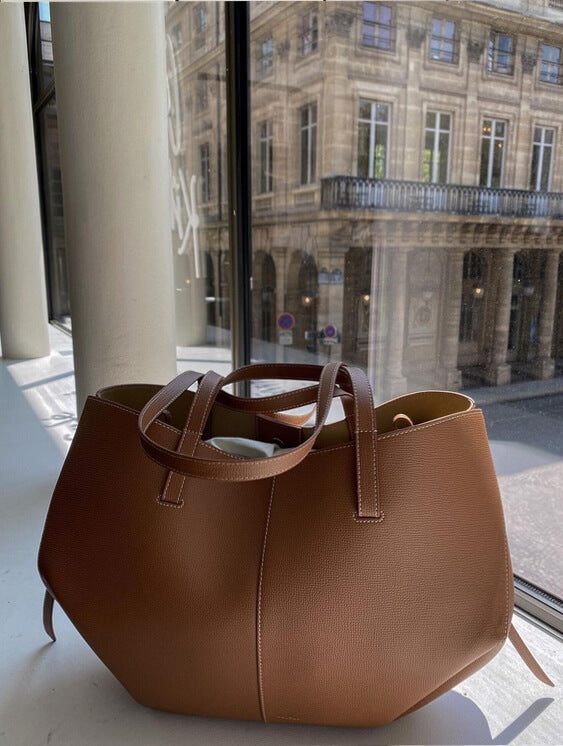 B&S | Spacious & Durable Vintage Tote Bag for Women – Versatile Shoulder Bag for Everyday Use