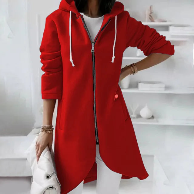 Hoodie Lila™ | Women's Soft Hooded Jacket | Cozy Fabric, Functional Pockets & Relaxed Fit