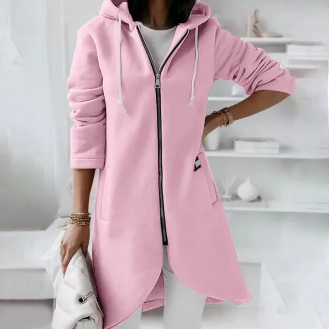 Hoodie Lila™ | Women's Soft Hooded Jacket | Cozy Fabric, Functional Pockets & Relaxed Fit