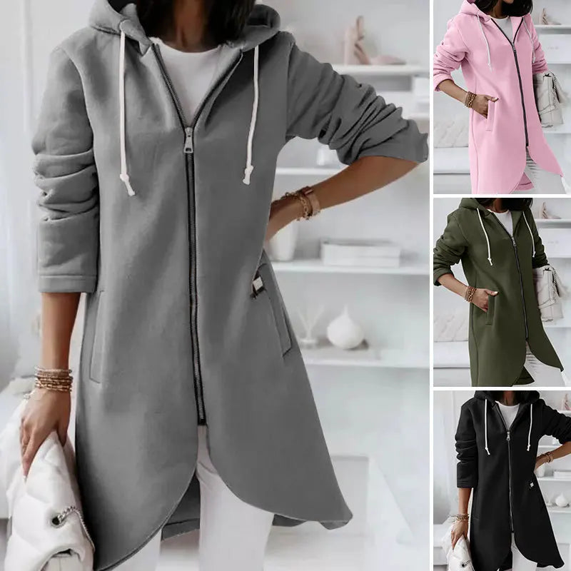 Hoodie Lila™ | Women's Soft Hooded Jacket | Cozy Fabric, Functional Pockets & Relaxed Fit