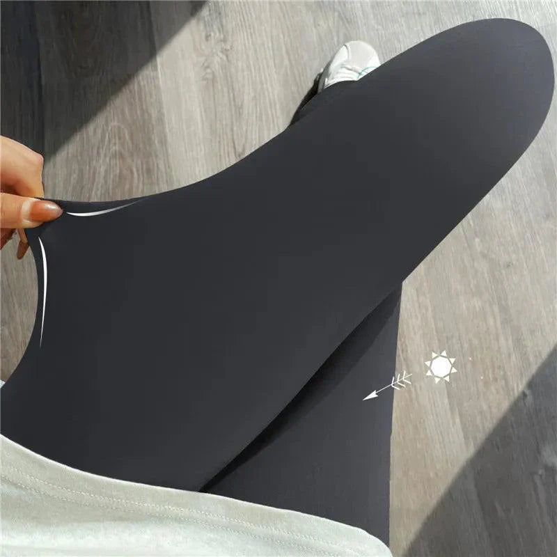 Athletic Aura™ | Women's High Waist Sports Leggings | Moisture-Wicking Fabric, Side Pocket & Stretchy Fit