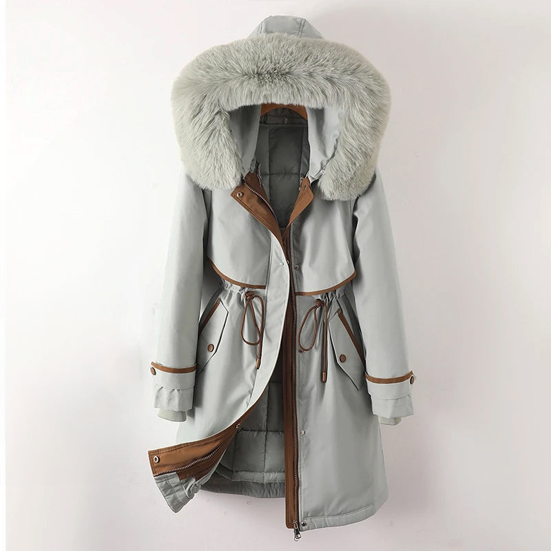 Parka Livia™ | Women's Cozy Lined Parka | Hooded, Warm Insulation, Water-Resistant Design