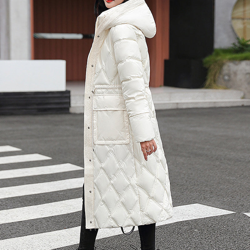 Hooded Luxe™ | Women's Lined Jacket | Warm Insulation, Stylish Design & Adjustable Hood