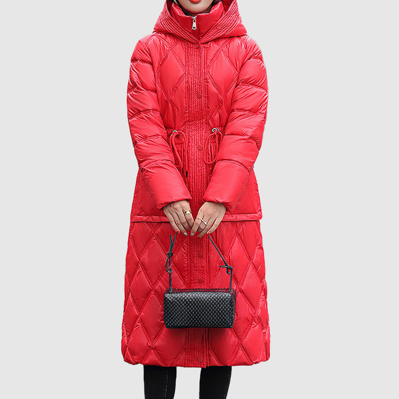Hooded Luxe™ | Women's Lined Jacket | Warm Insulation, Stylish Design & Adjustable Hood