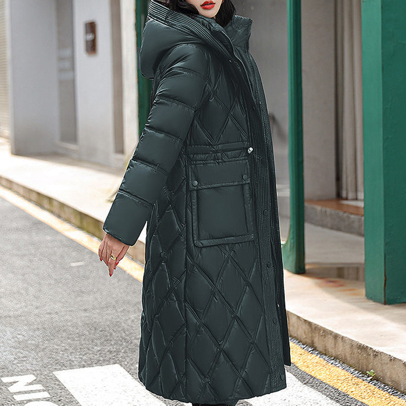 Hooded Luxe™ | Women's Lined Jacket | Warm Insulation, Stylish Design & Adjustable Hood