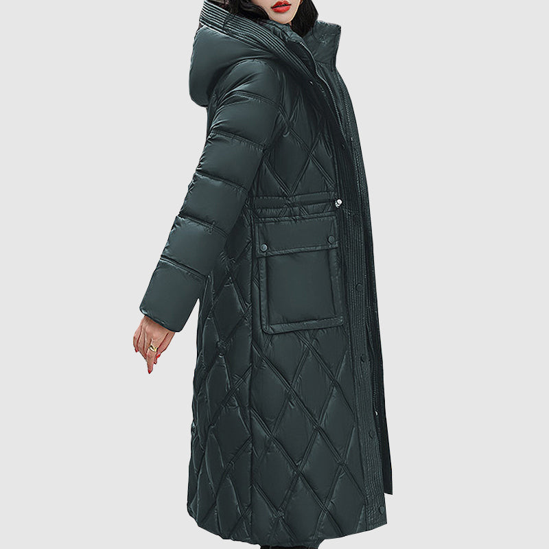 Hooded Luxe™ | Women's Lined Jacket | Warm Insulation, Stylish Design & Adjustable Hood