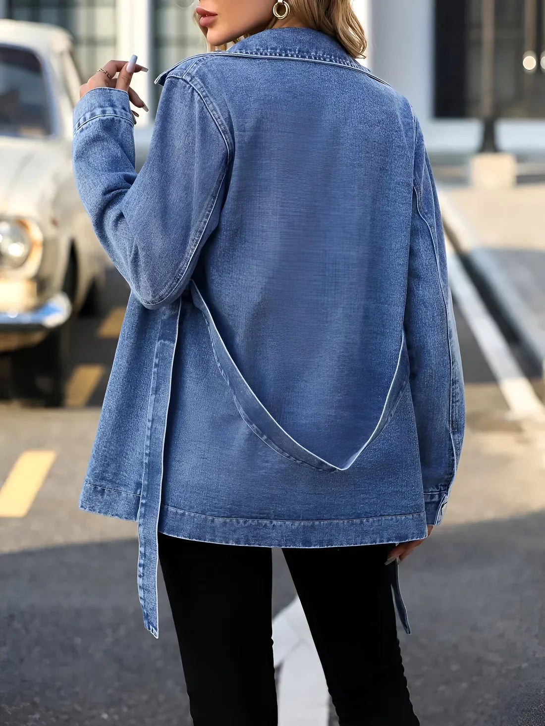 Jacket Vireo™ | Trendy Denim Jacket | Shoulder Straps, Stylish Design & Comfortable Fit
