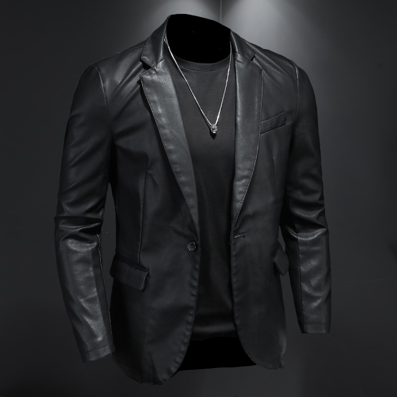 Leather Luxe™ | Men's Leather Jacket | Classic Design, Soft Texture & Comfortable Fit