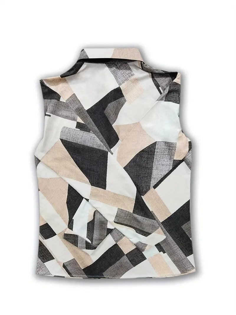 PlaidChic™ | Women's Button-Up Shirt | Lightweight Cotton, Stylish Plaid Print & Versatile Wear