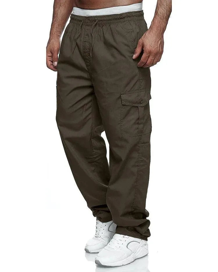 Cargo Flex™ | Men's Loose Fit Cargo Pants | Elastic Waistband, Multiple Pockets & Durable Fabric