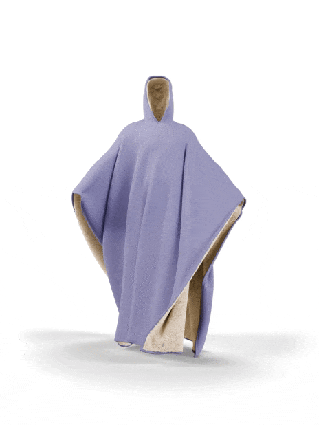 Frozari | Giant Wearable Blanket Hoodie Mens Fleece Cloak Poncho Weighted Oodie for Lounging & Winter Warmth
