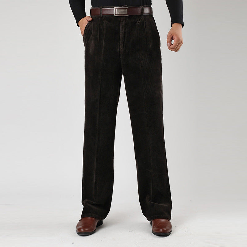 Corduroy Max™ | Men's Classic Fit Corduroy Pants | Durable Fabric, Belt Loops & Comfortable Design