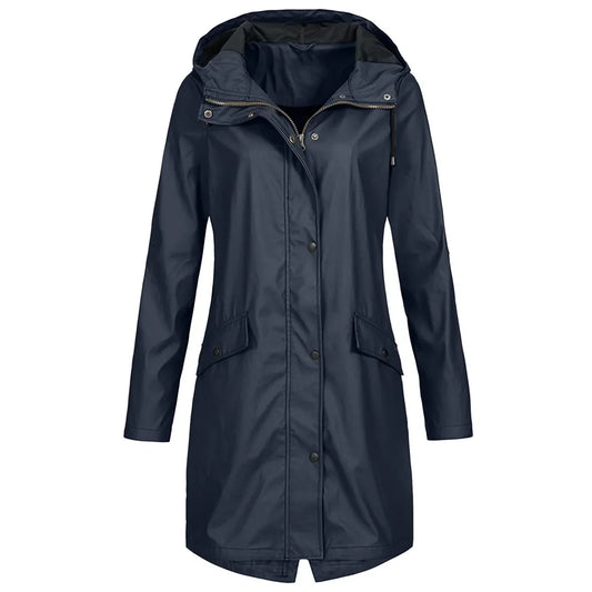 RainGuard™ | Waterproof Raincoat with Hood | Lightweight, Breathable Fabric & Everyday Use